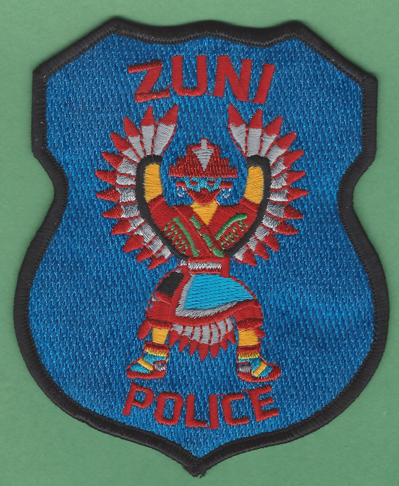 ZUNI NEW MEXICO TRIBAL POLICE PATCH ZUNI NEW MEXICO TRIBAL POLICE PATCH