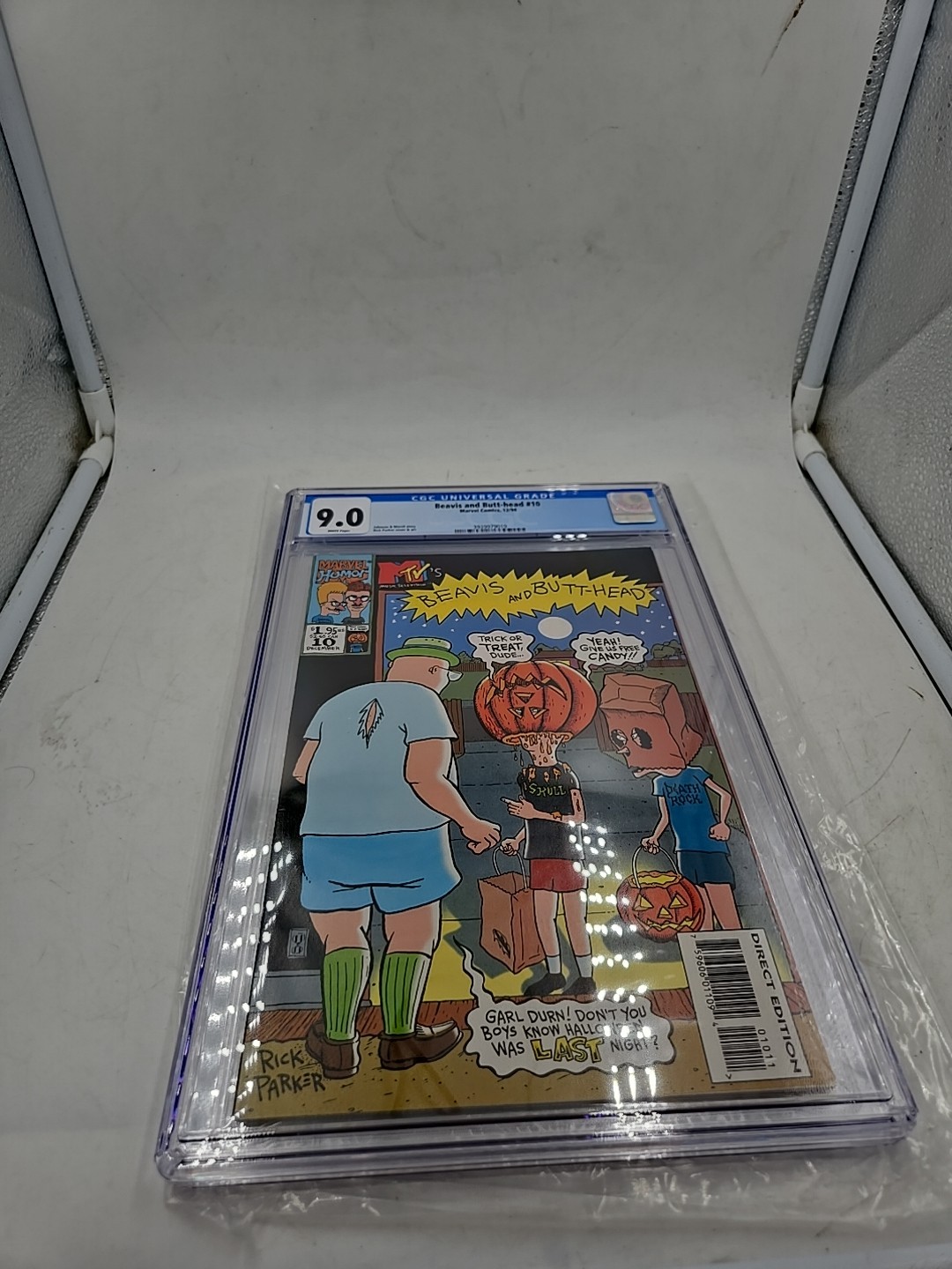Beavis and Butt-Head Comic Issue #10 December 1994 MTV Marvel RARE Graded 9.0 Beavis and Butt-Head Comic Issue #10 December 1994 MTV Marvel RARE Graded 9.0