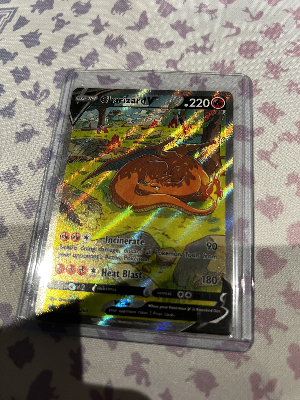 Pokémon Charizard V SWSH260 Alternate Art Promo Ultra Premium Collection