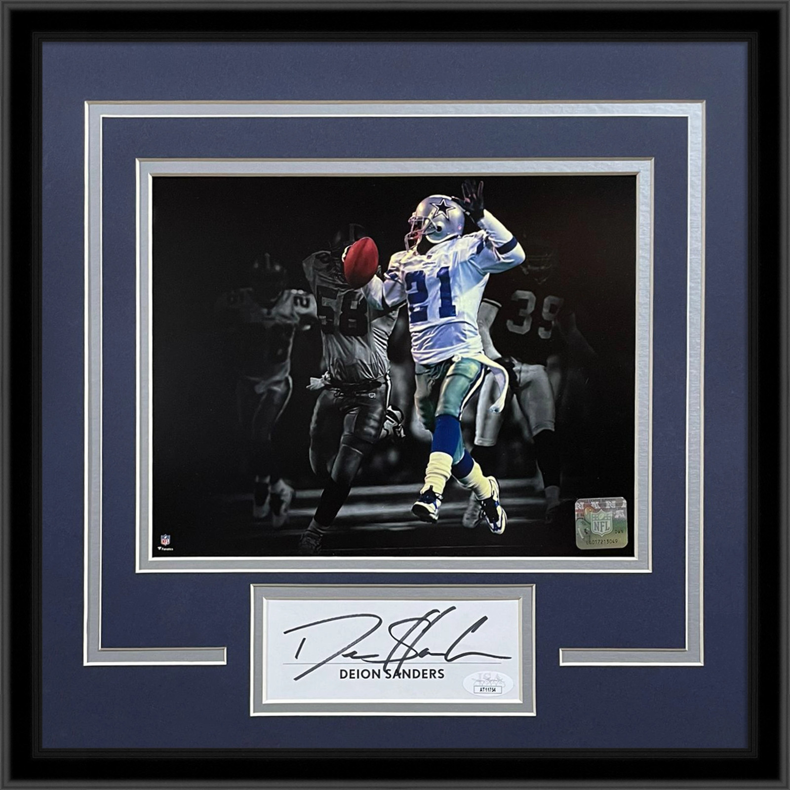Deion Sanders Autographed Dallas Cowboys Deion Sanders Autographed Dallas Cowboys