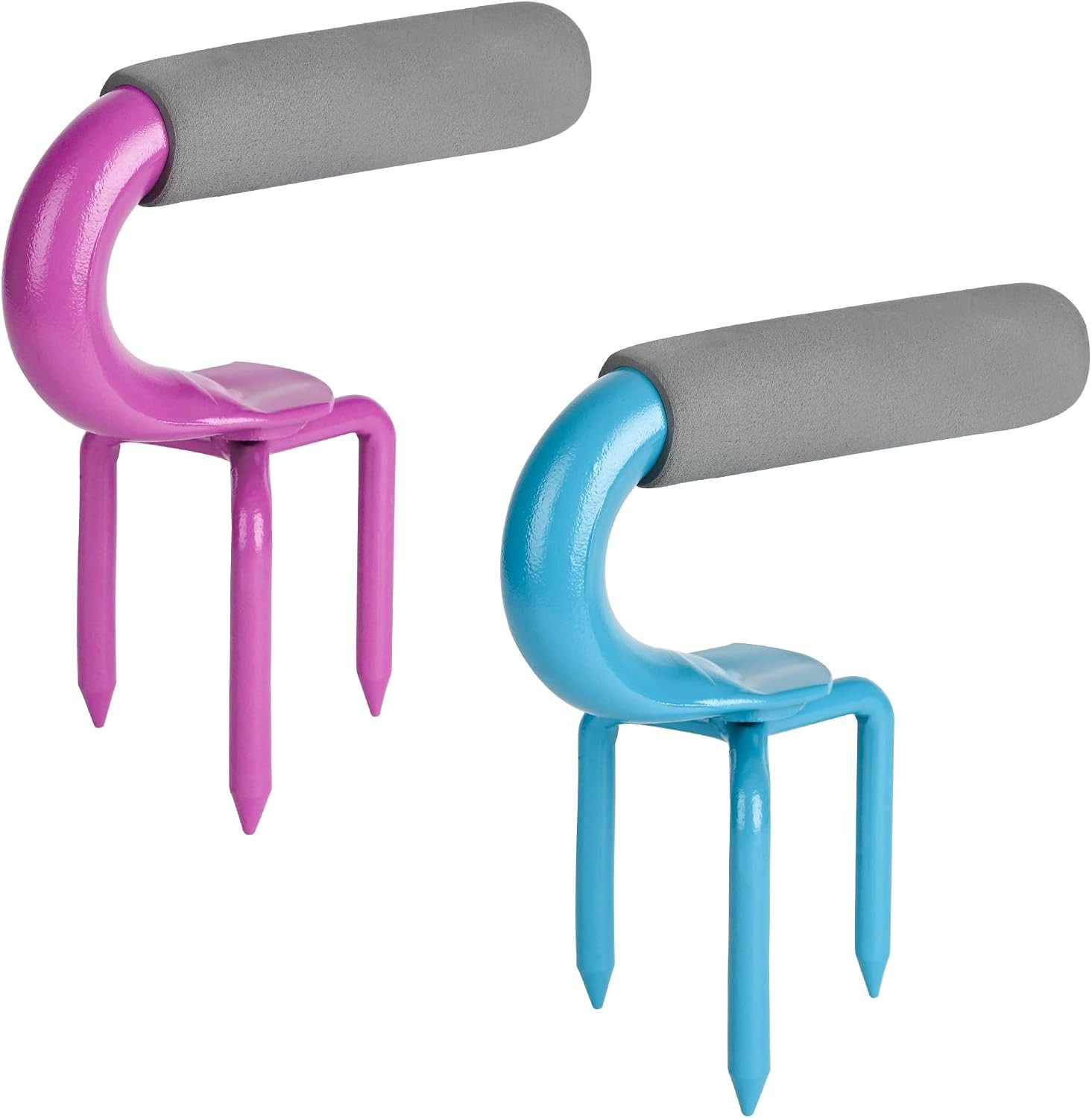 Earth Tiller Pot Tiller Hand Claw Cultivator 2 PCS Garden Weeder Tool