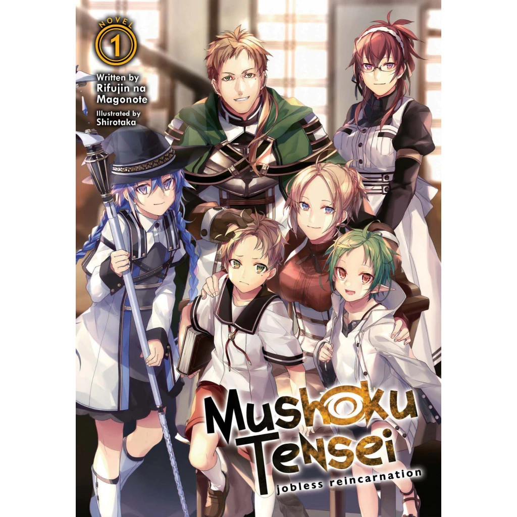 Mushoku Tensei: Jobless Reincarnation Light Novel Volume 1-26 English Version Mushoku Tensei: Jobless Reincarnation Light Novel Volume 1-26 English Version