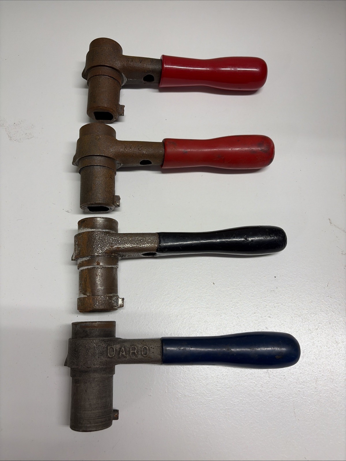 Lot Of 4 VTG Daro NYC Transit Subway Authority Subway Motormans Brake Handle Lot Of 4 VTG Daro NYC Transit Subway Authority Subway Motormans Brake Handle