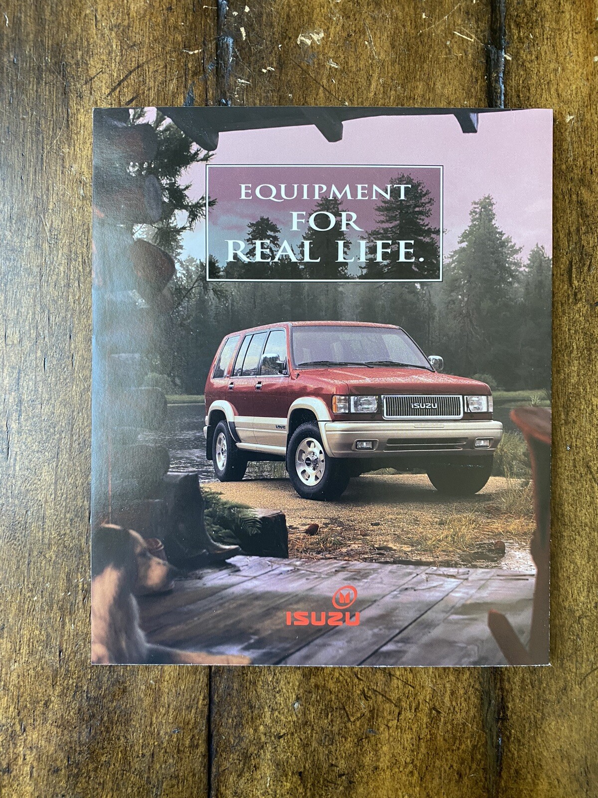 ORIGINAL Equipment For Real Life Isuzu Sales Brochure