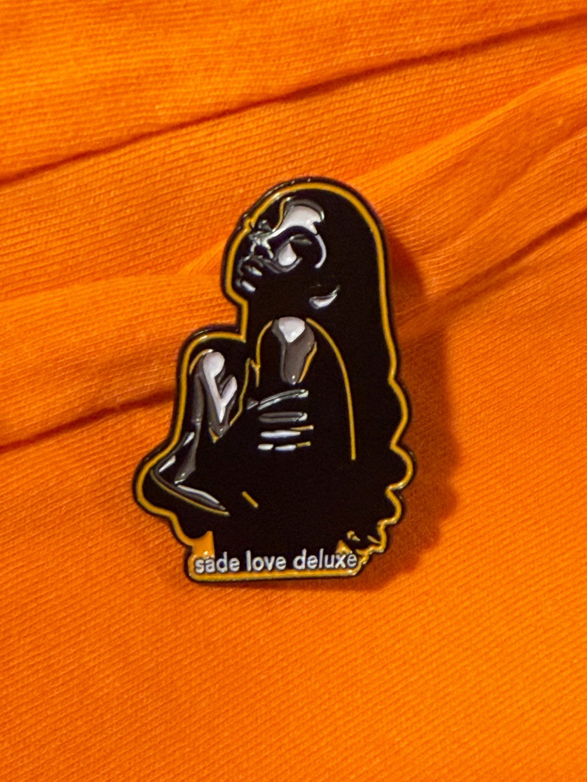 Sade Love Deluxe enamel Pin Lapel - Lover\'s Rock Smooth Operator, Diamond Life