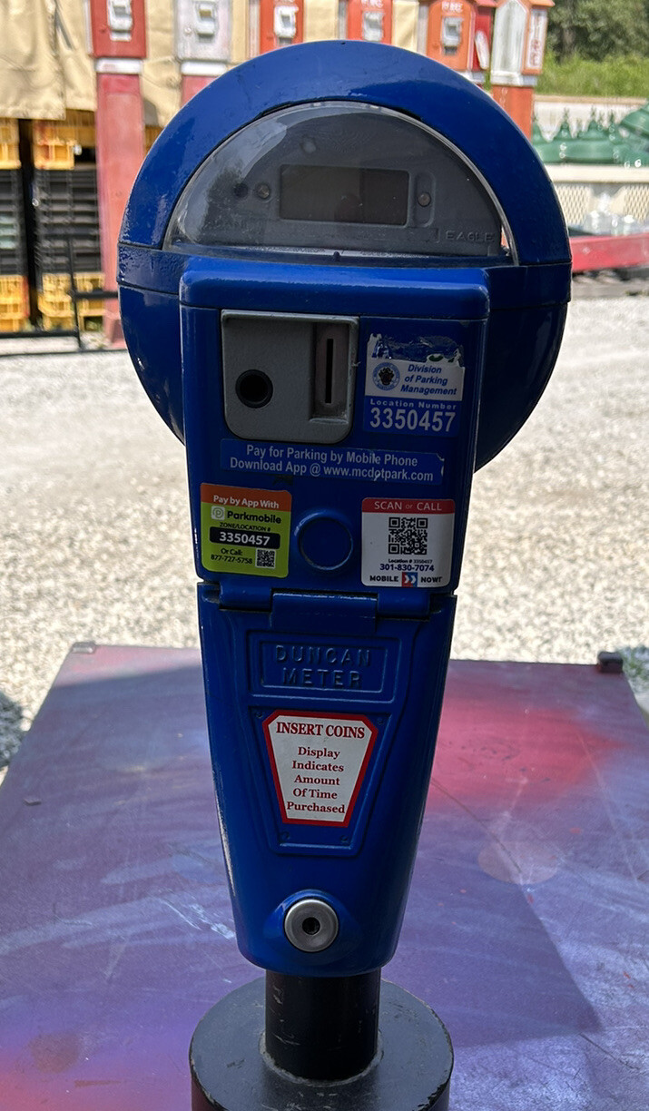 Vintage Duncan Parking Meter Working, Duncan 60 original Vintage Duncan Parking Meter Working, Duncan 60 original