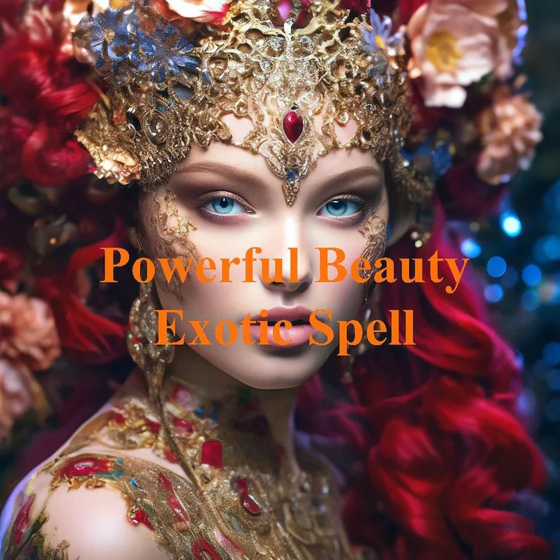 Powerful Beauty Exotic Spell - Unleash Your Unique Magnetism and Glow With a Cap
