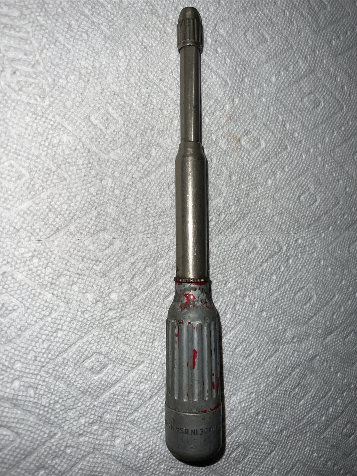 Vintage Dunlap No. 4217 Push Drill With 2 Bits Made in USA