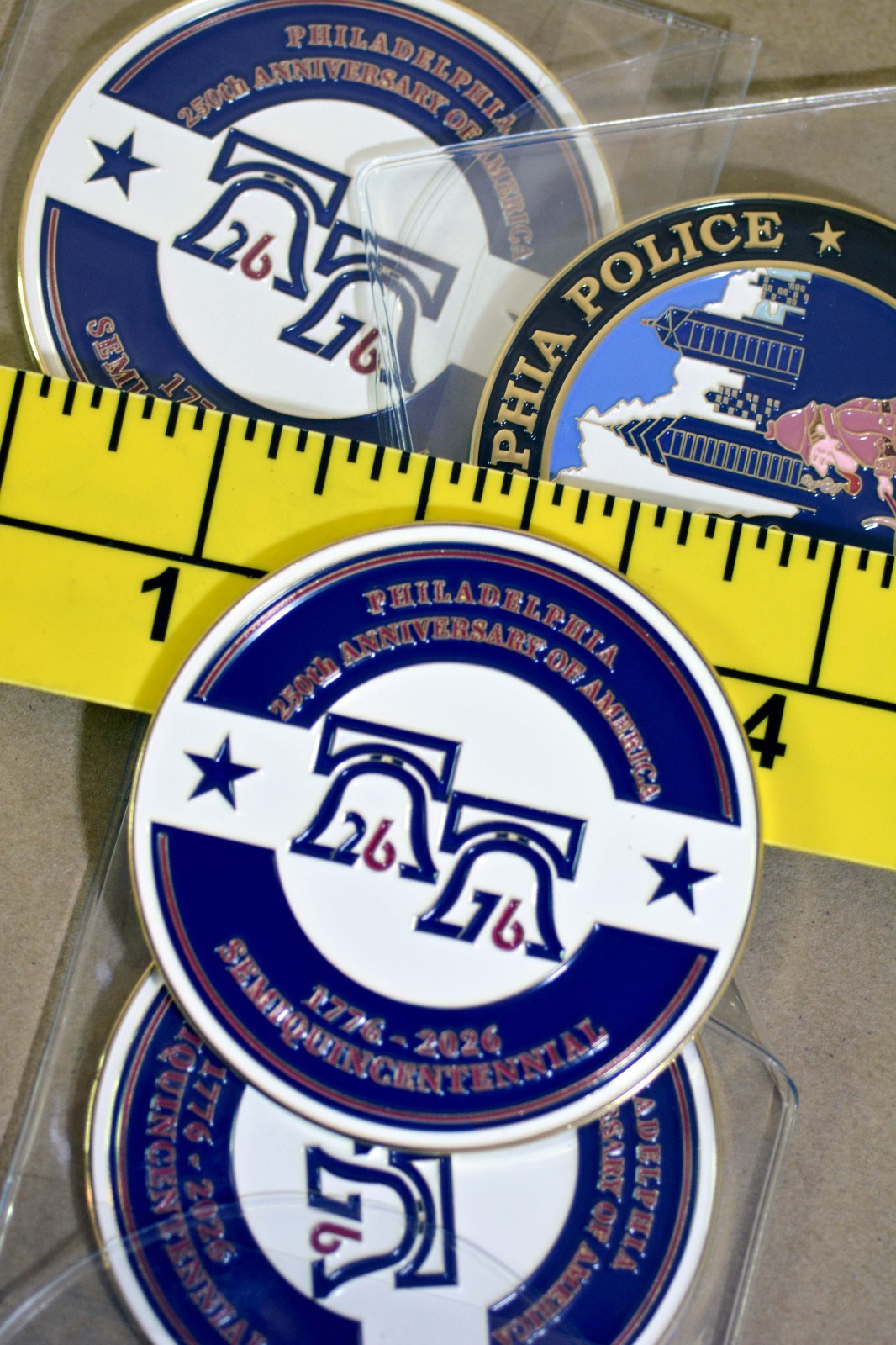 Philadelphia Police Crime Scene Unit Challenge Coin 1976/2026