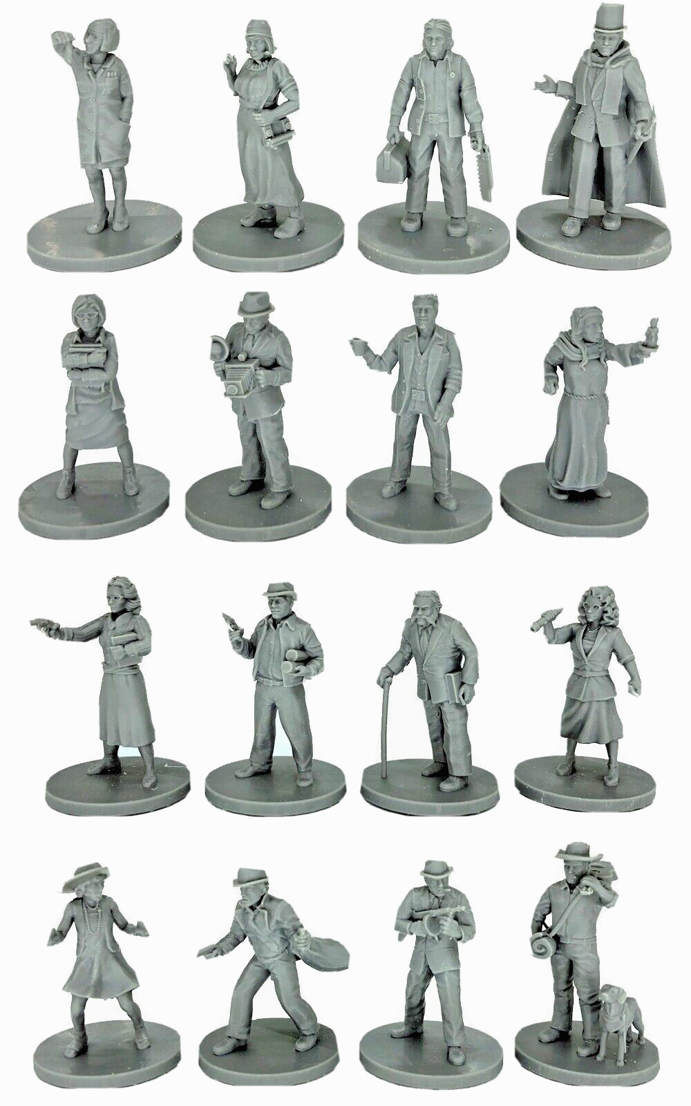 Arkham Horror Miniatures Unpainted Resin Figures Model Kit Plastic Model Arkham Horror Miniatures Unpainted Resin Figures Model Kit Plastic Model