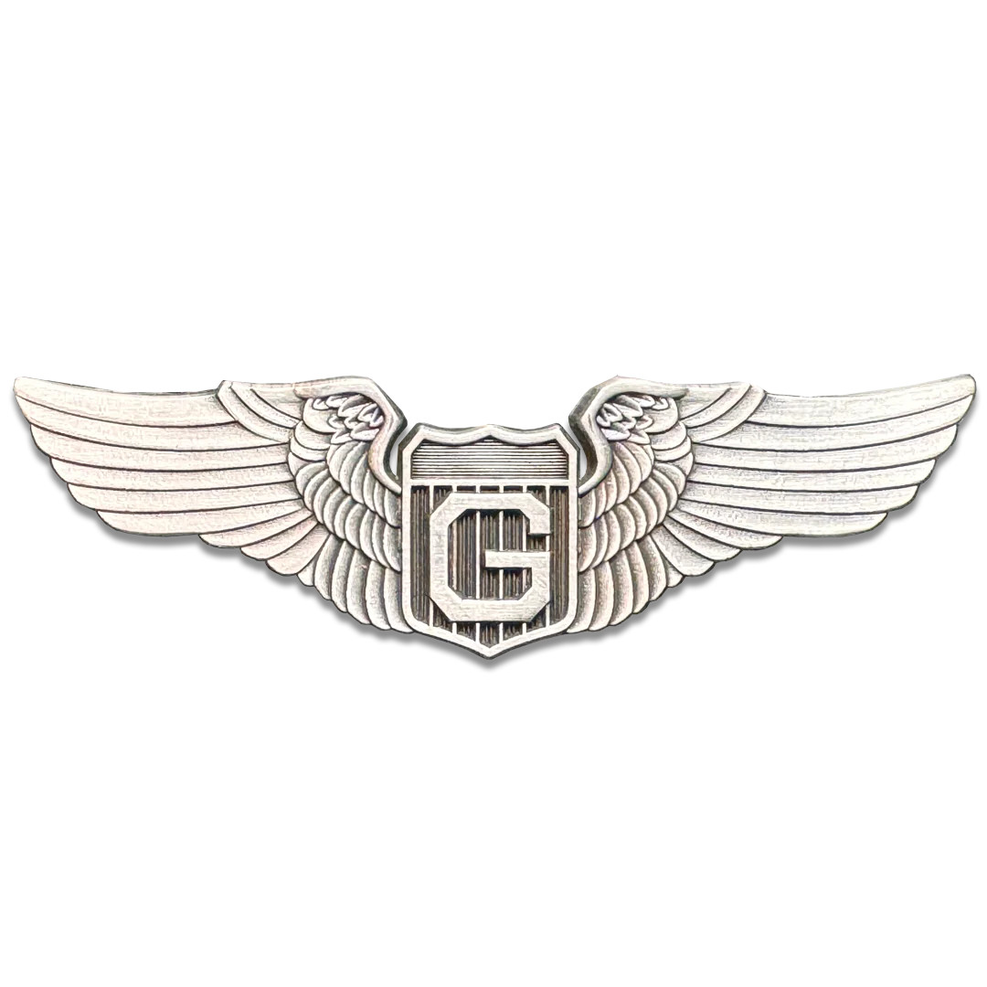 GL16-002 WW2 AAF Glider Pilot Wings pin replica collectible aviation aviator 3 i