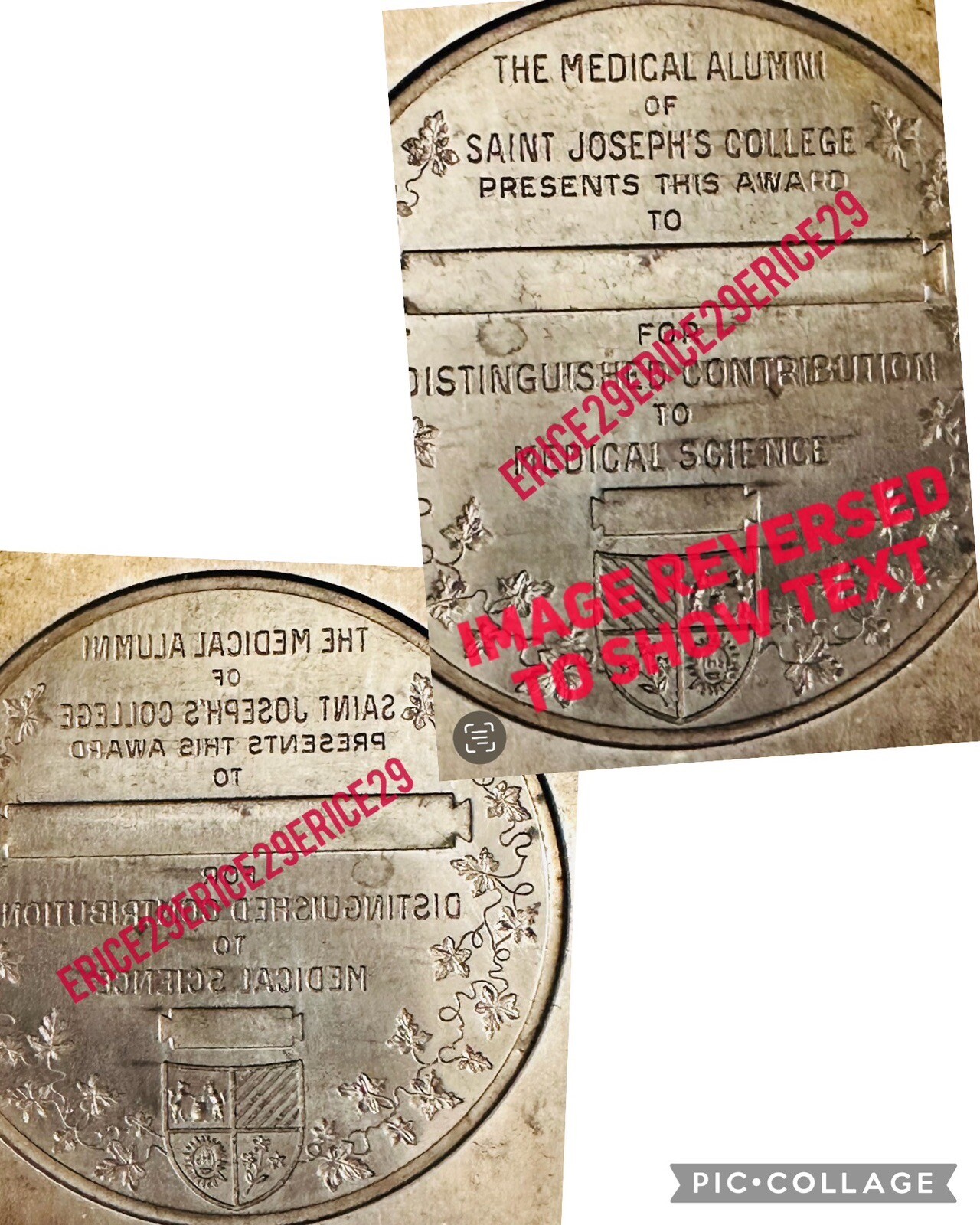Saint Joseph's College / University Philadelphia Industrial Steel Die 11 Pounds