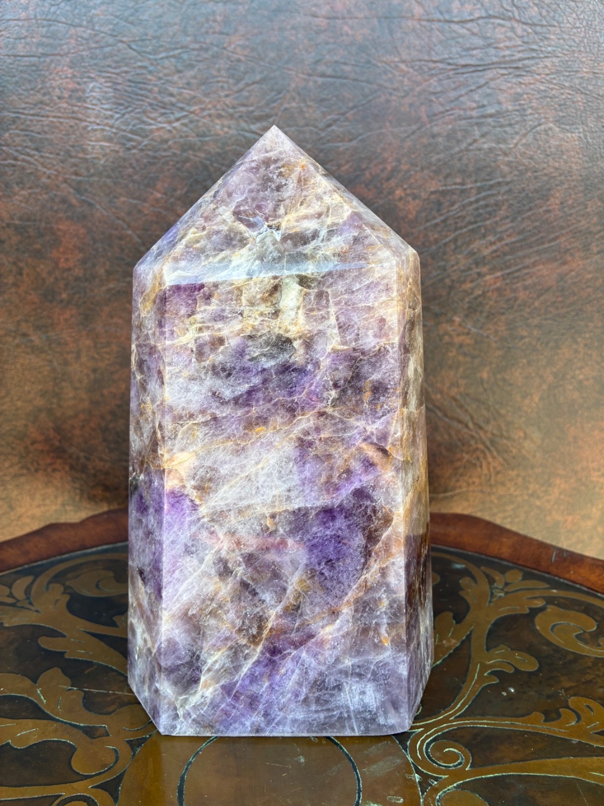 Golden Healer Amethyst Large 7 Lb. 7 oz. Generator Golden Healer Amethyst Large 7 Lb. 7 oz. Generator