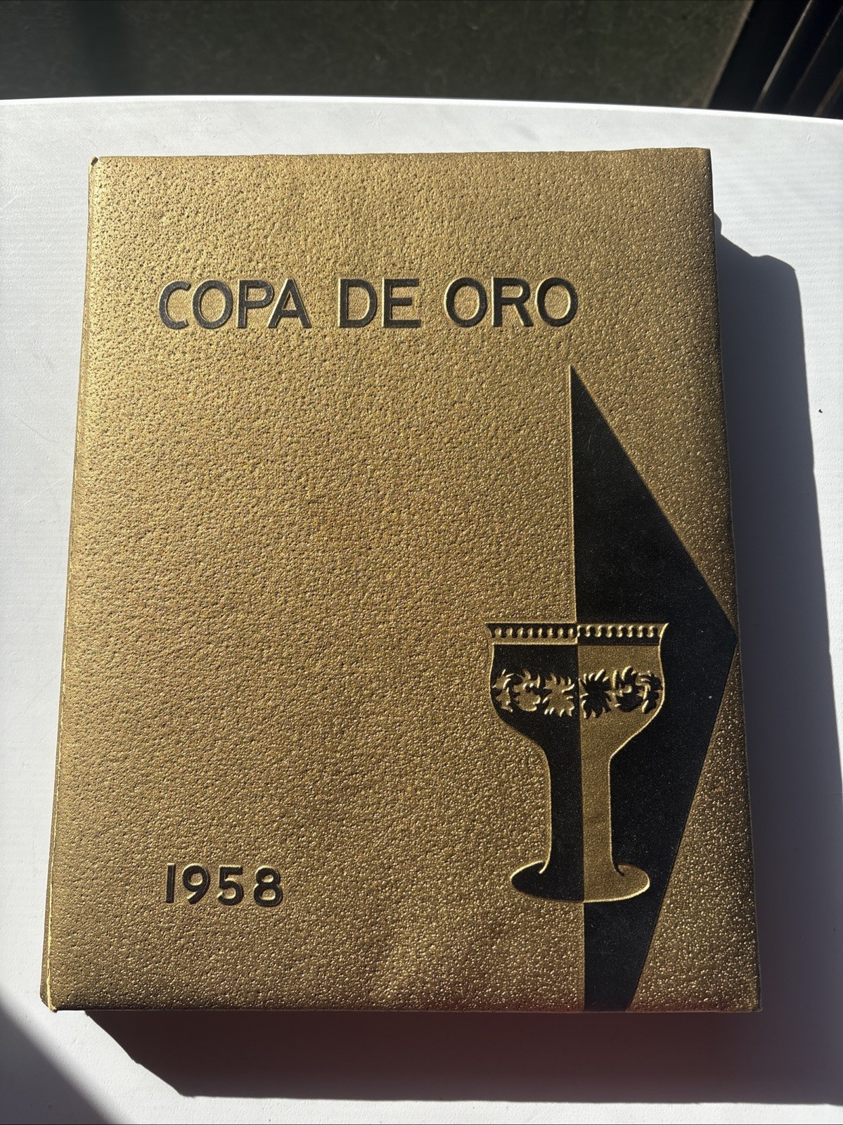 1958 Copa De Oro Signed Yearbook South Pasadena High School