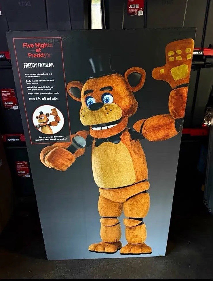 Freddy Fazbear's Pizza Spirit Halloween Animatronic New In Box Never Opened Freddy Fazbear's Pizza Spirit Halloween Animatronic New In Box Never Opened