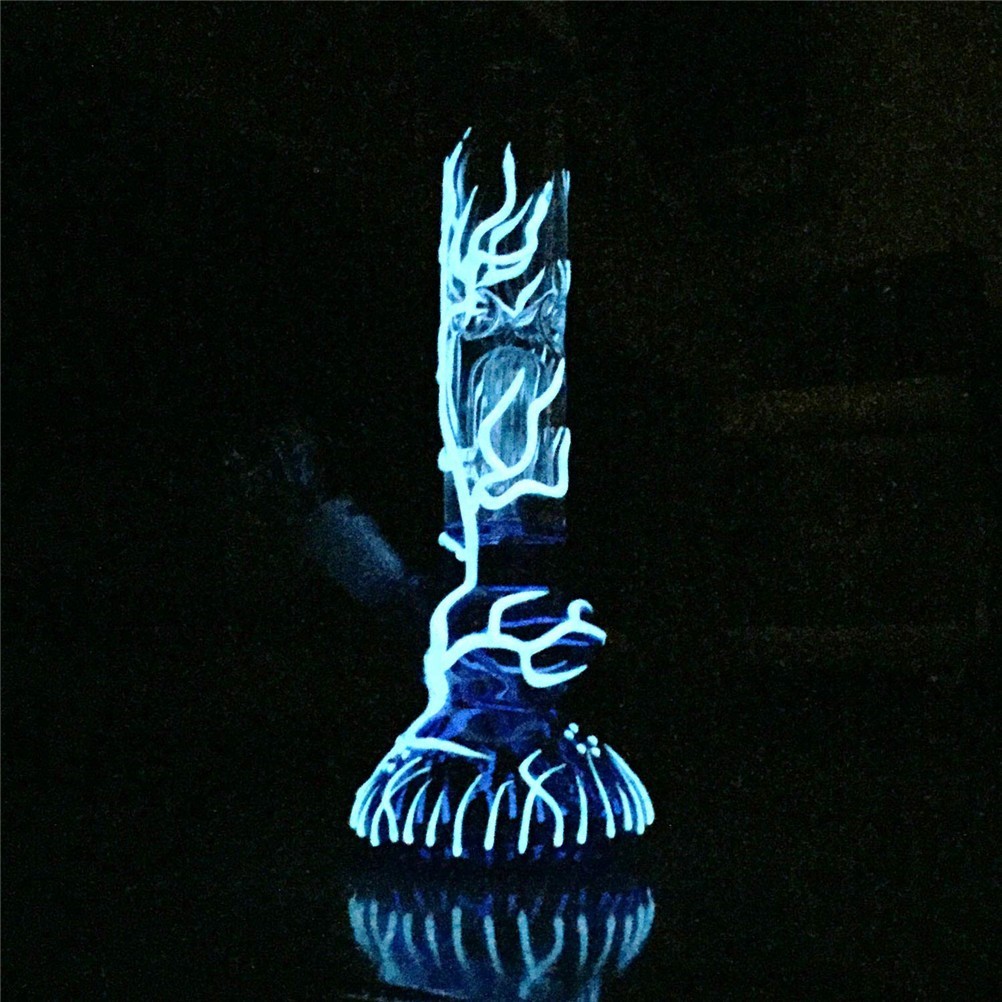 10'' Water Pipe Bong Perc Bong Smoking Hookah Heavy Glass Bongs w/ ICE catcher 10'' Water Pipe Bong Perc Bong Smoking Hookah Heavy Glass Bongs w/ ICE catcher