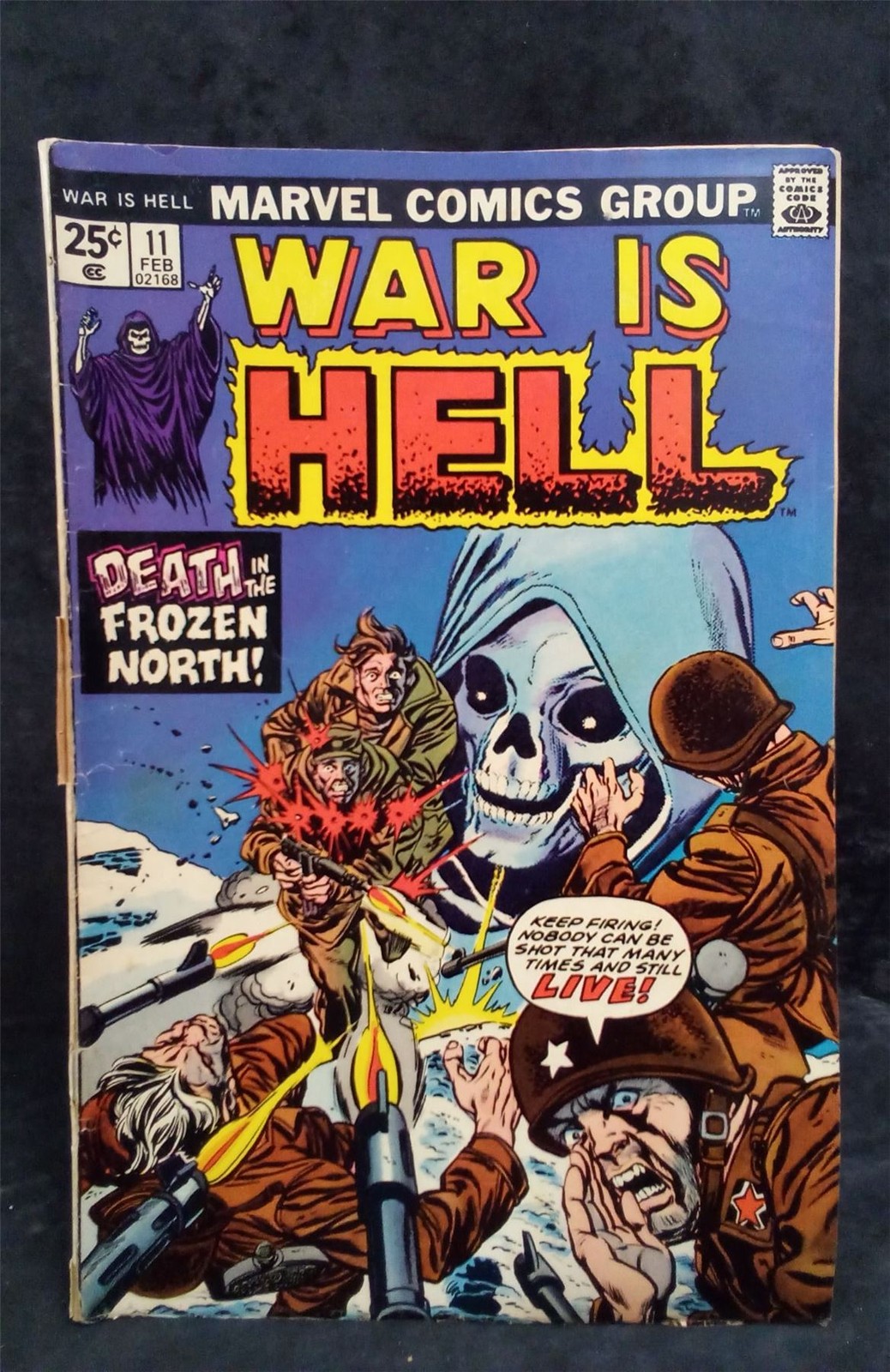 War is Hell #11 1975 Marvel Comics Comic Book War is Hell #11 1975 Marvel Comics Comic Book
