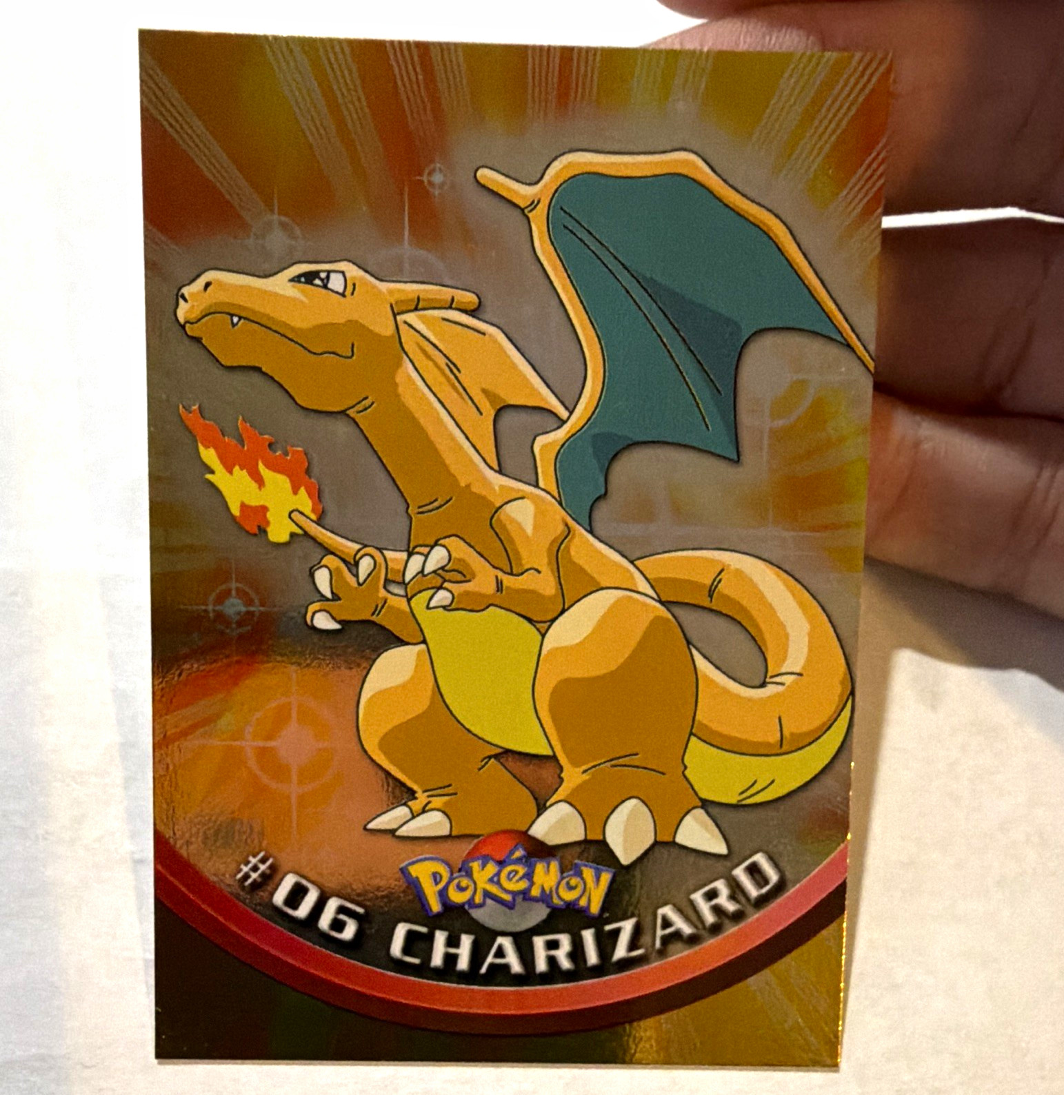 Topps 2000 Pokémon The Movie 2000 TV Animation Edition Charizard Card #06 Topps 2000 Pokémon The Movie 2000 TV Animation Edition Charizard Card #06