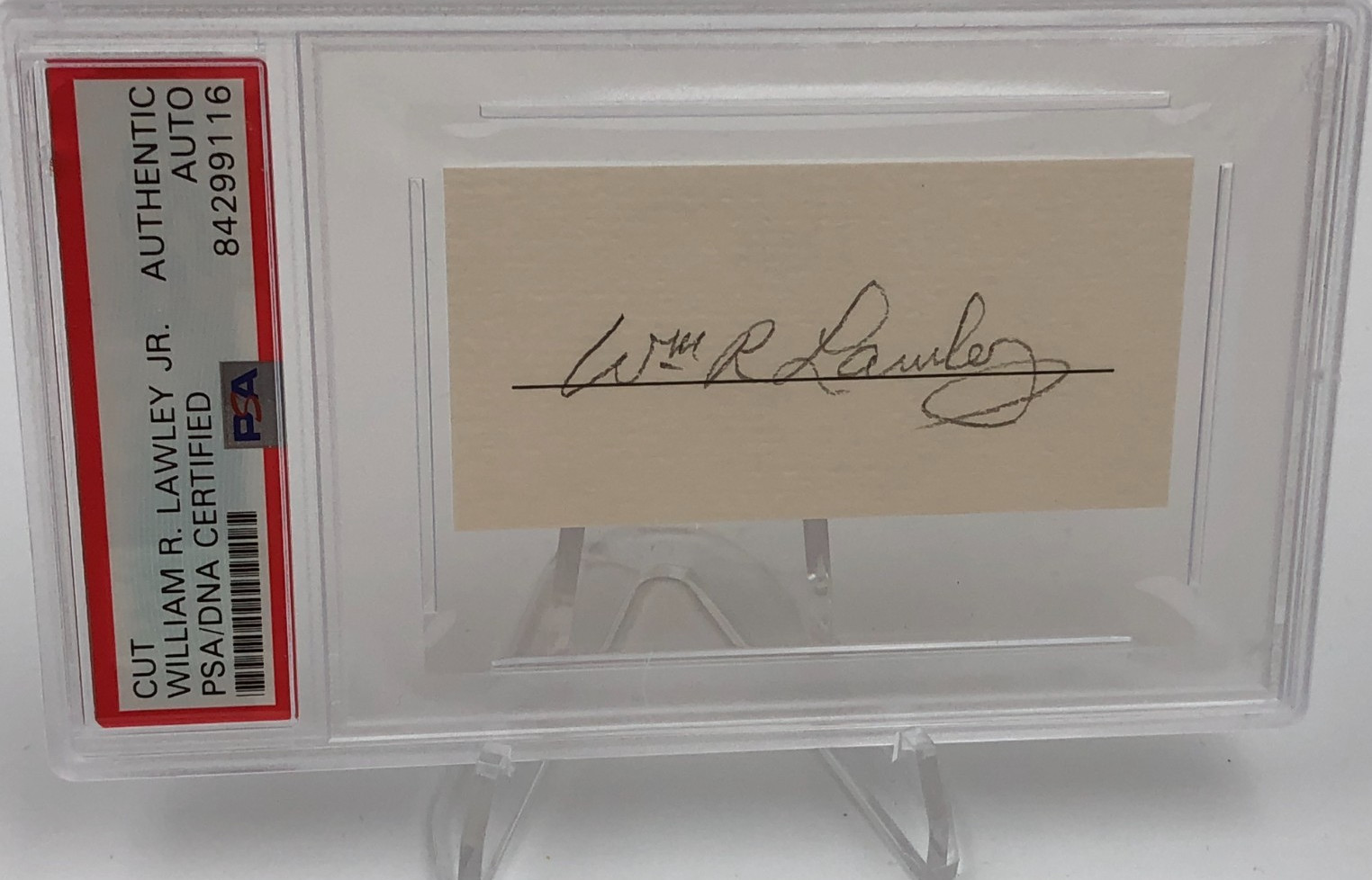WILLIAM R. LAWLEY JR. PSA AUTO Signed Card U.S.A. AIR FORCE WWII MEDAL OF HONOR WILLIAM R. LAWLEY JR. PSA AUTO Signed Card U.S.A. AIR FORCE WWII MEDAL OF HONOR