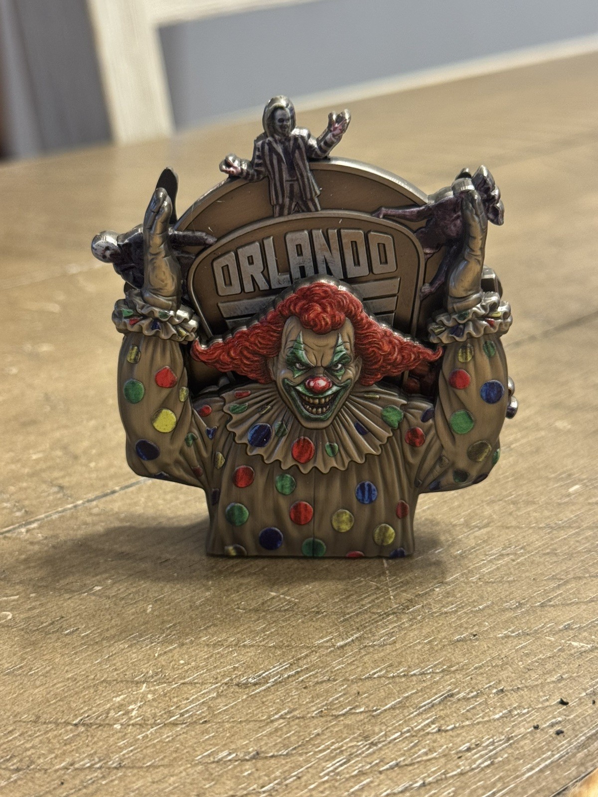 Orlando Police Halloween Horror Nights 2026 Challenge Coin Spinner
