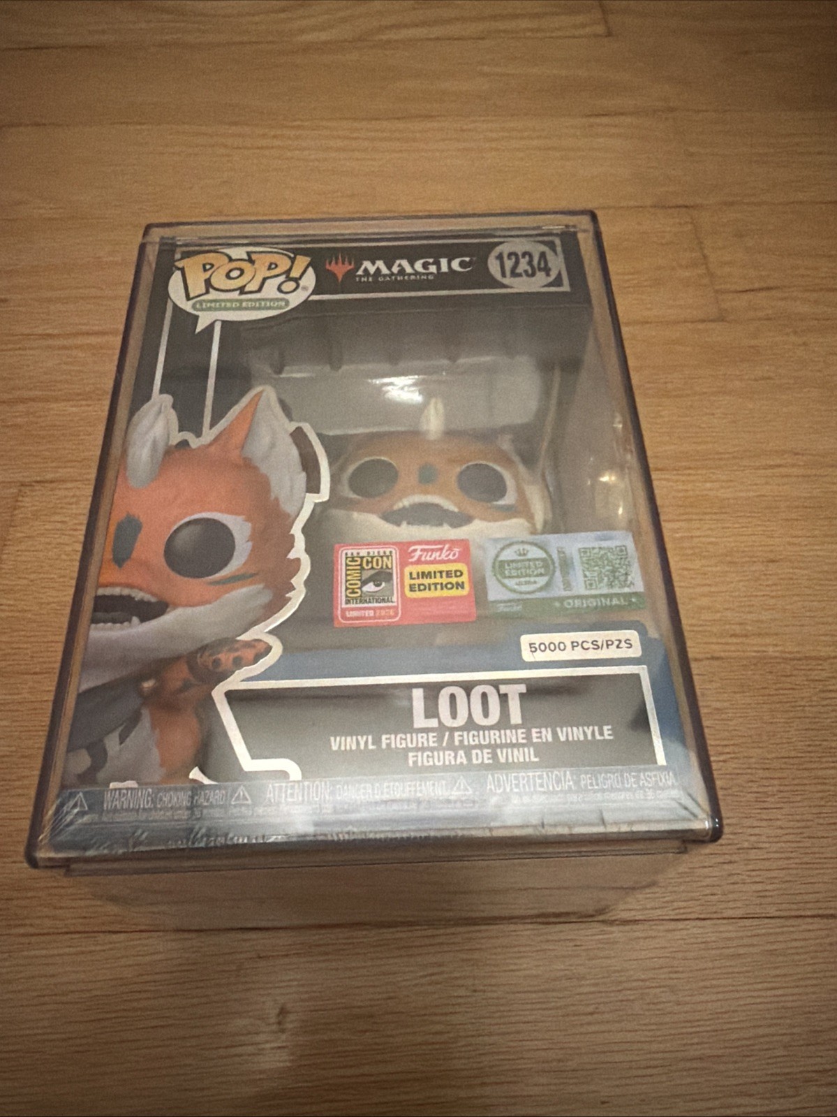 2026 SDCC Funko Pop #1234 Magic The Gathering Loot, LE /5000, With Con Sticker