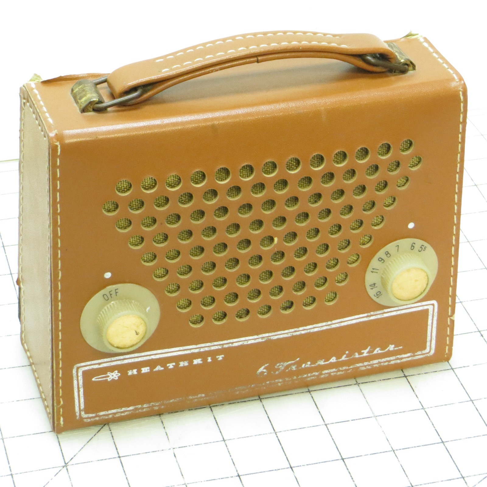 Vintage Heathkit 6 Transistor AM Radio GR-151A Kit Built Vintage Heathkit 6 Transistor AM Radio GR-151A Kit Built