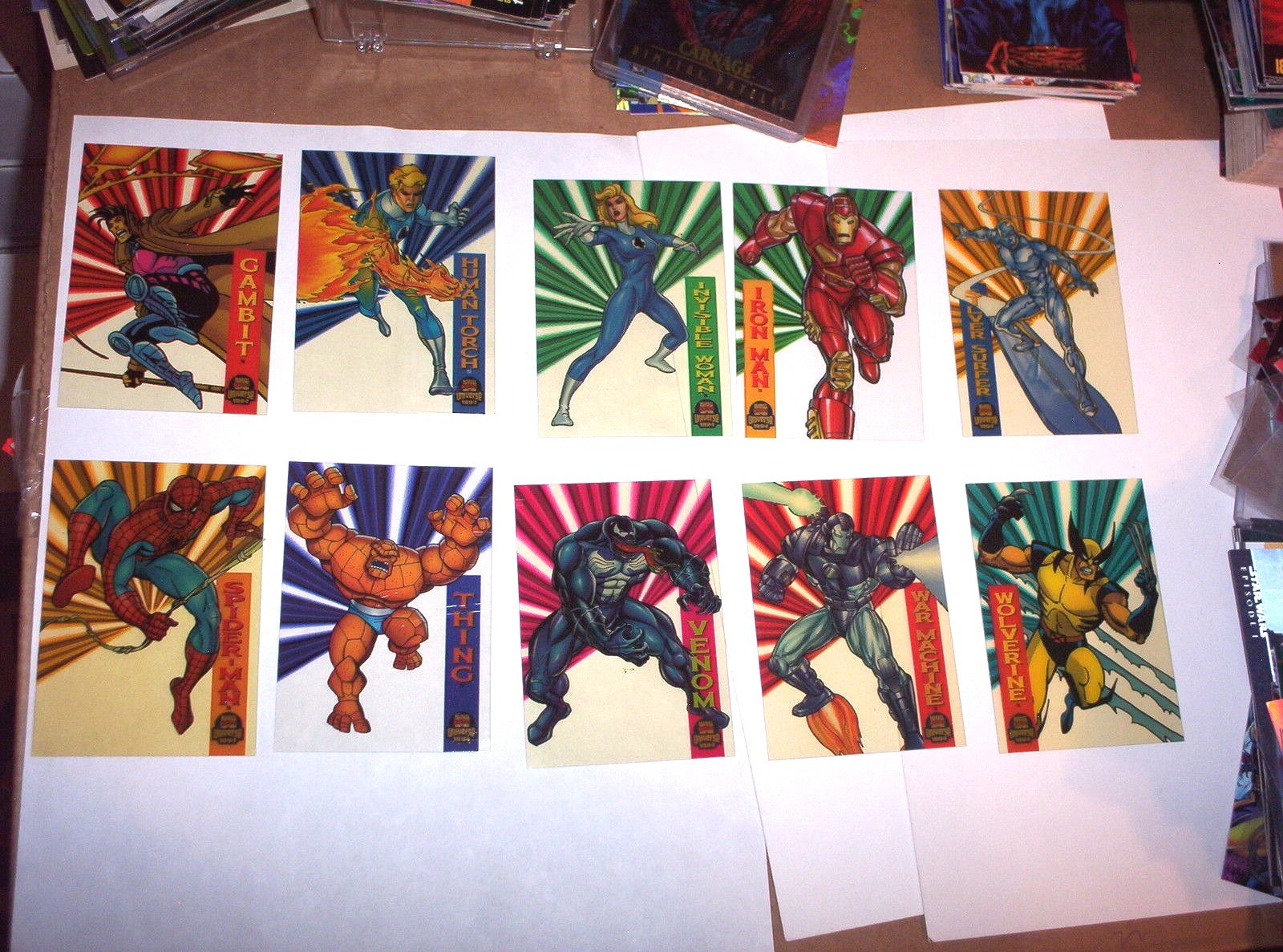 1994 MARVEL UNIVERSE SERIES 5 SUSPENDED ANIMATION INSERT 10 SET CARD WOLVERINE 1994 MARVEL UNIVERSE SERIES 5 SUSPENDED ANIMATION INSERT 10 SET CARD WOLVERINE