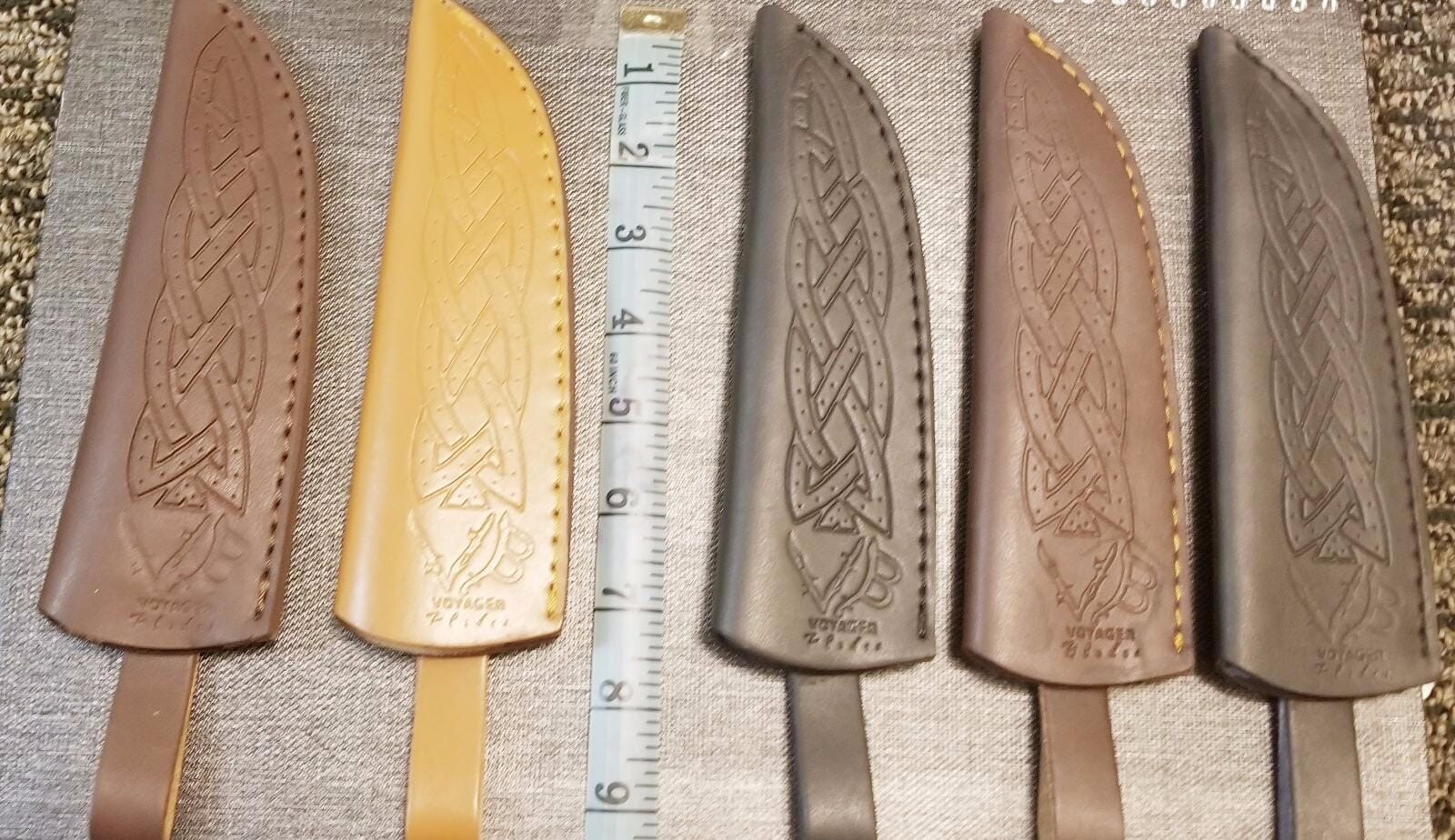 ( Lot of 5 ) Beautiful Leather Sheath For Straight Knife For 6-8 Inches Knife ( Lot of 5 ) Beautiful Leather Sheath For Straight Knife For 6-8 Inches Knife