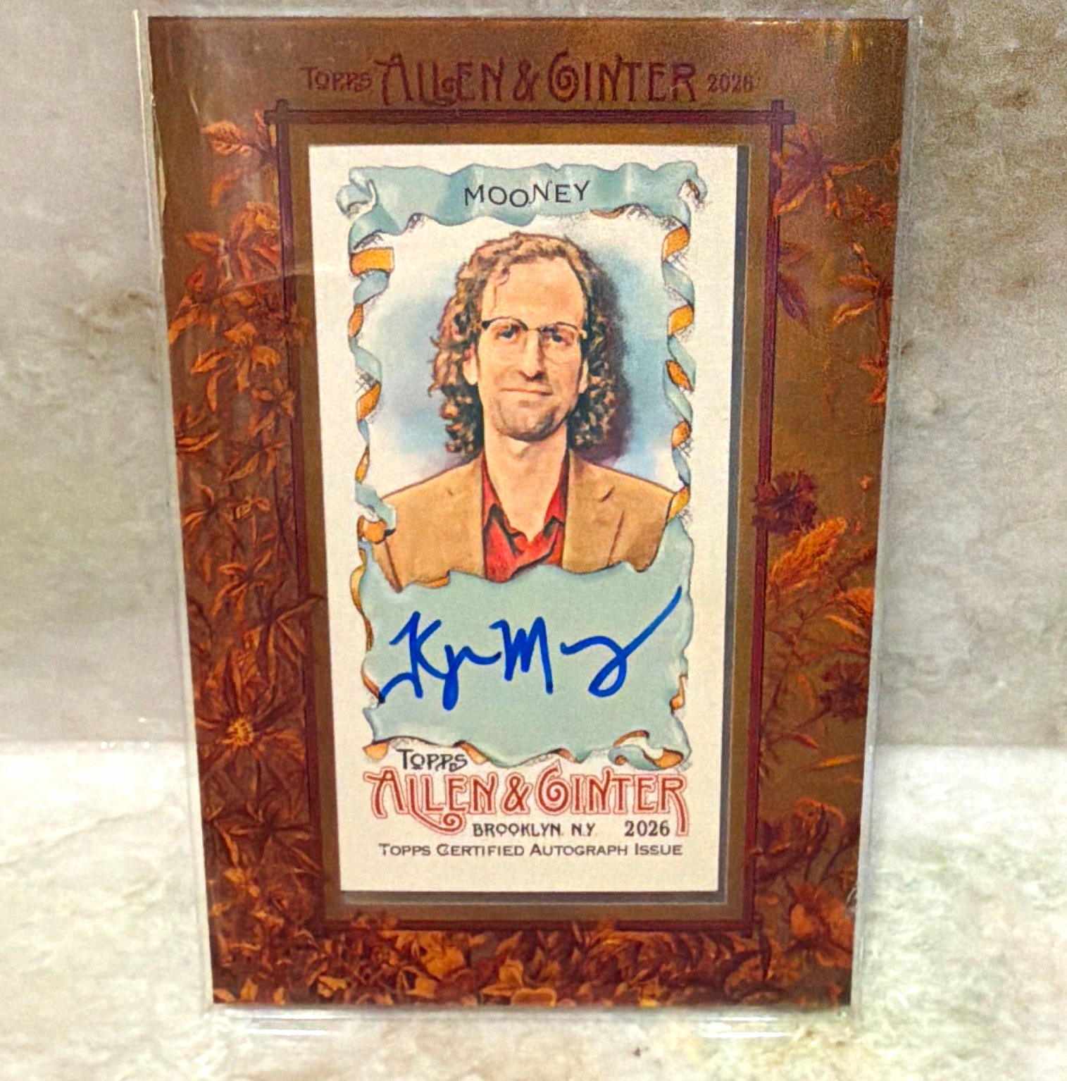 Topps 2026 Allen & Ginter World's Champions MA-KY Kyle Mooney Auto