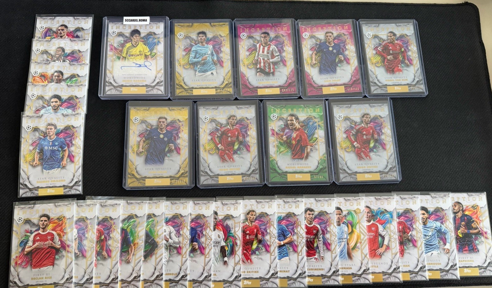 Topps Inception Mixed Card Lot