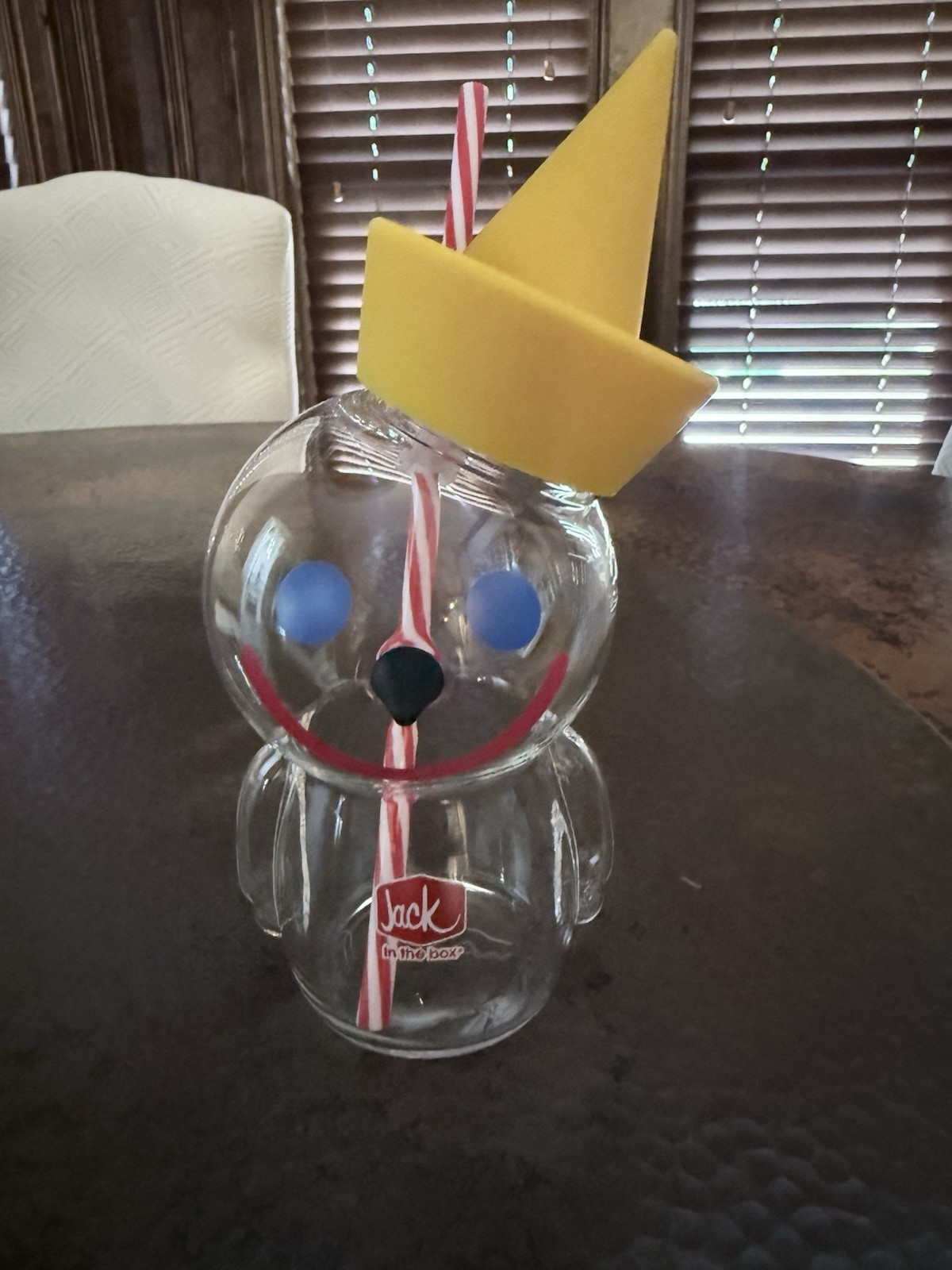 Jack in the Box 2026 Promotional Glass Jack Sipper Cup IN HAND SHIPS NOW Jack in the Box 2026 Promotional Glass Jack Sipper Cup IN HAND SHIPS NOW