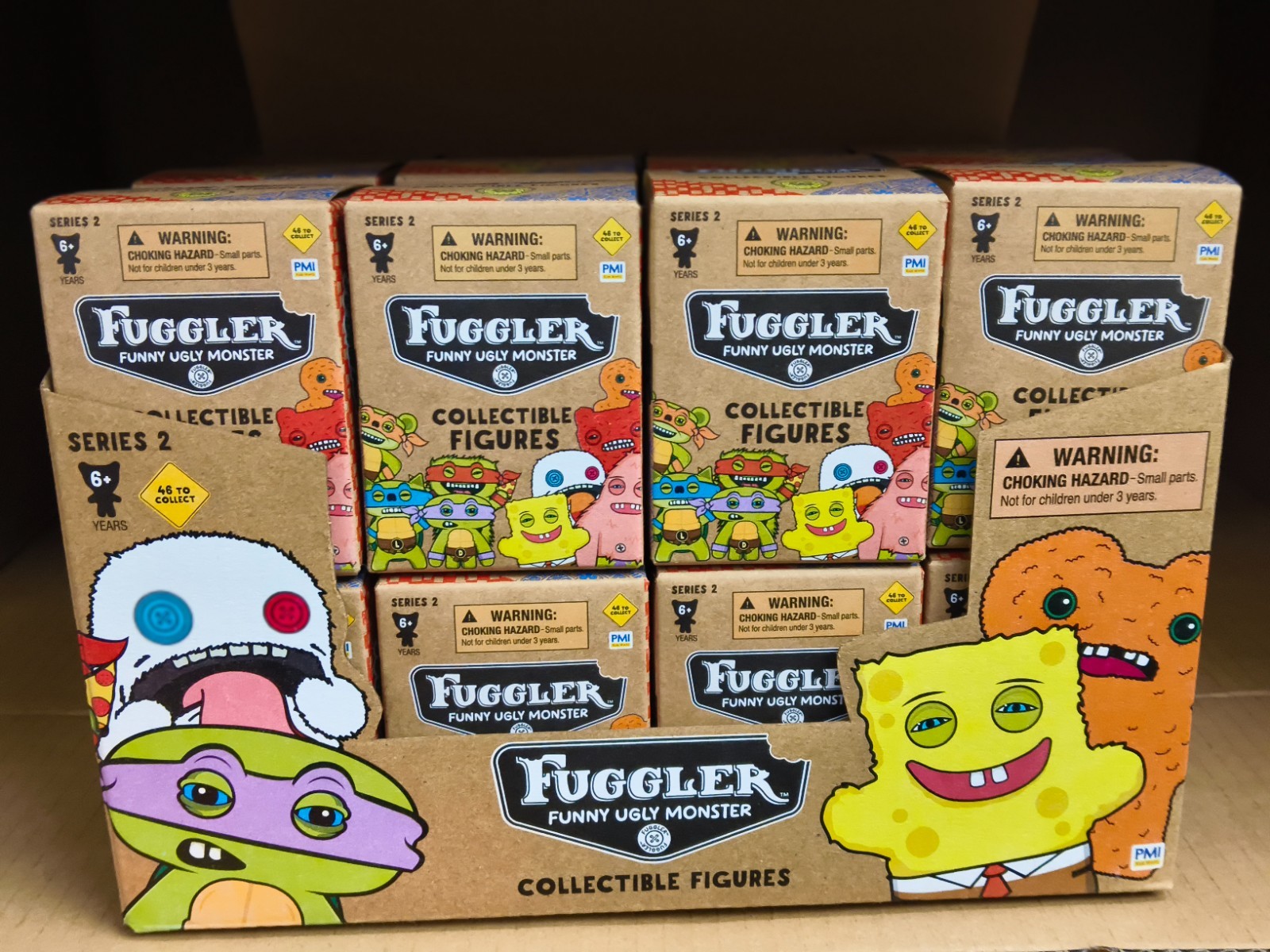 One Case of 24 Pieces Fuggler Funny Ugly Doll Collectible Figures Blind Box S2 One Case of 24 Pieces Fuggler Funny Ugly Doll Collectible Figures Blind Box S2
