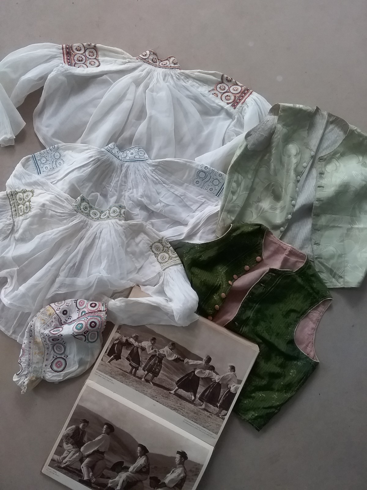 Antique Vintage Slovakian Folk Childrens Peasant Clothing 7 Piece Lot Antique Vintage Slovakian Folk Childrens Peasant Clothing 7 Piece Lot