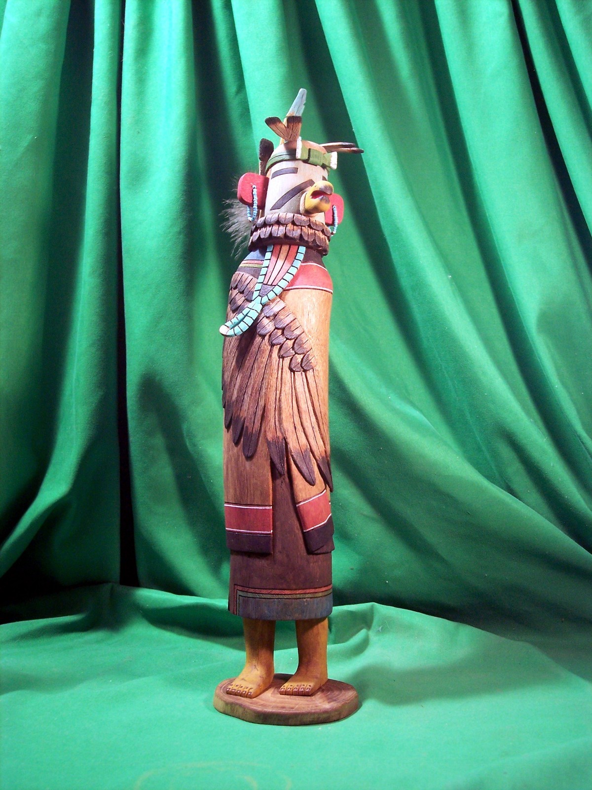 Hopi Kachina Doll - Kwa Mana, the Eagle Maiden by Martin Dallas - Very Rare Hopi Kachina Doll - Kwa Mana, the Eagle Maiden by Martin Dallas - Very Rare