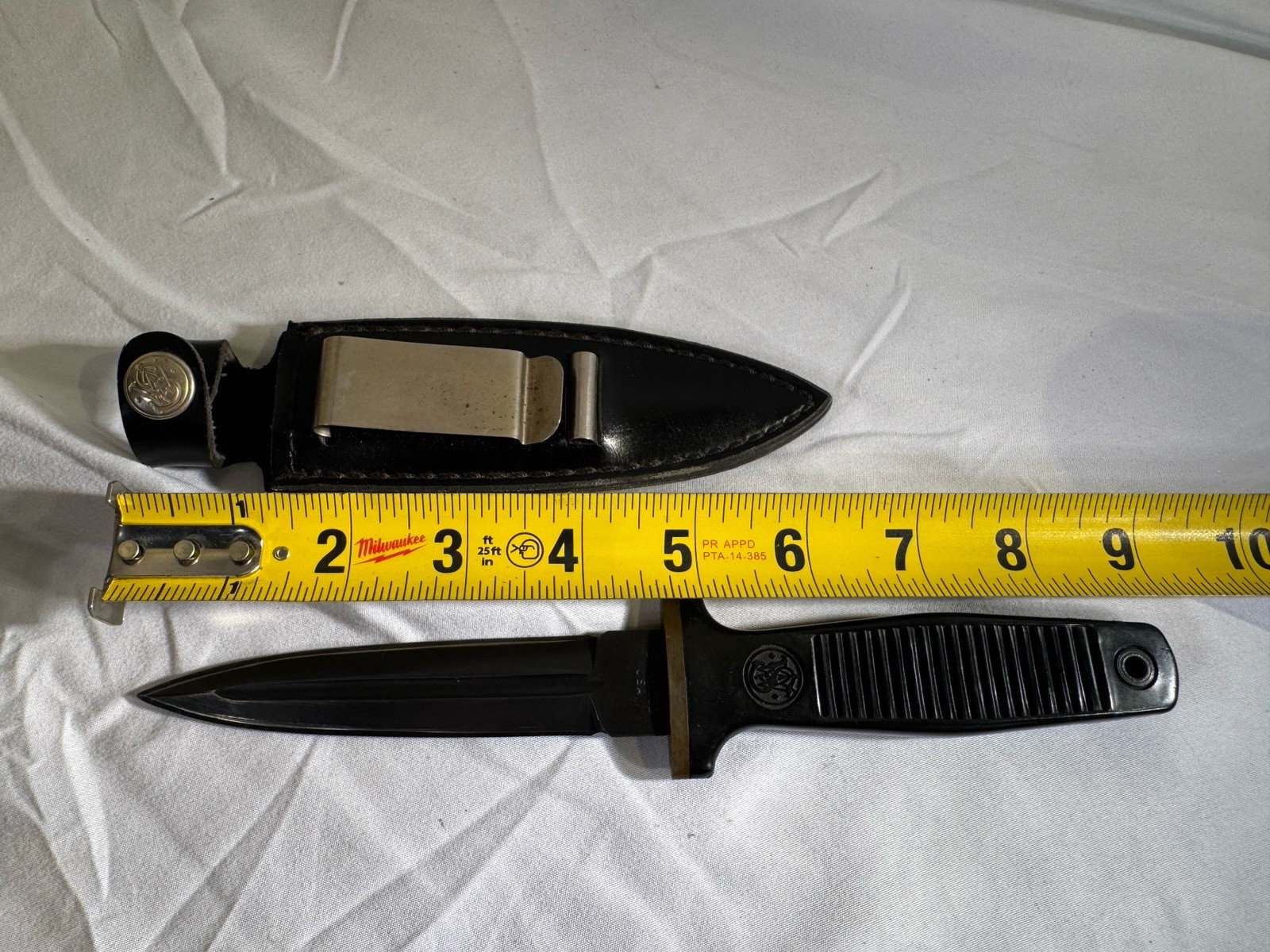 VINTAGE SMITH & WESSON 6051 BOOT KNIFE 1980s BLADE 4.75 VINTAGE SMITH & WESSON 6051 BOOT KNIFE 1980s BLADE 4.75