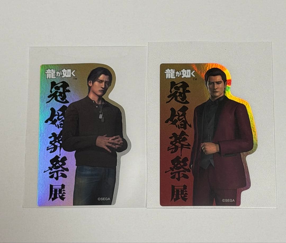 Yakuza:like A Dragon Funeral and Wedding Exhibition Mine Yoshitaka Sticker