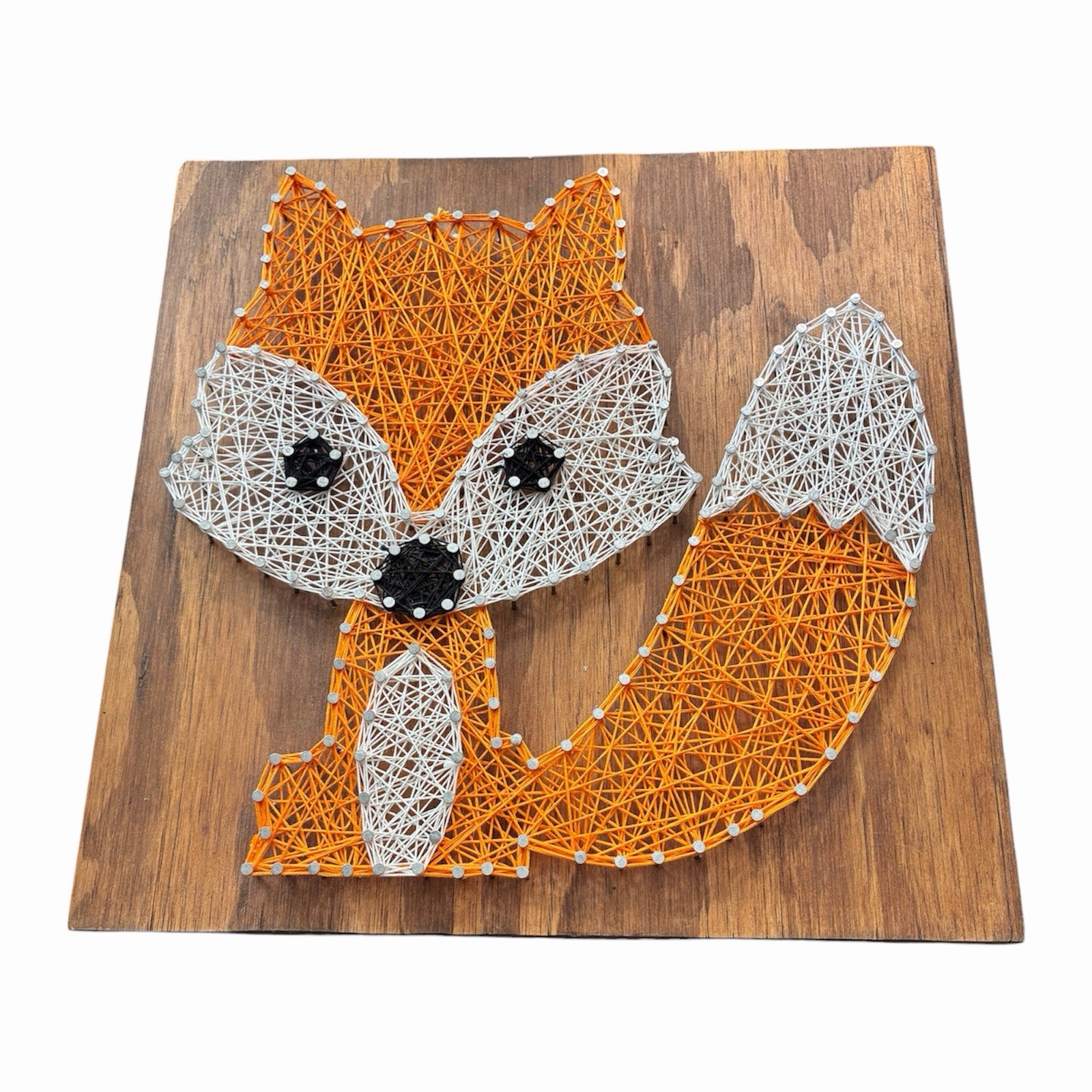 Vintage Fox String Art Wall Decor