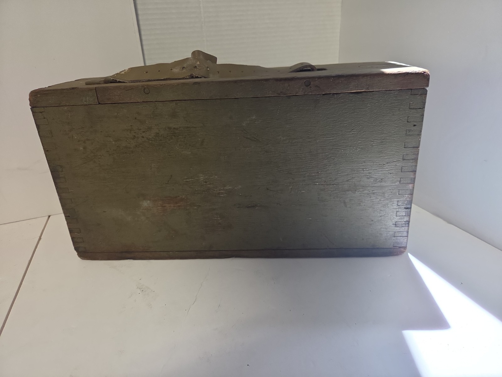 WW1 Colt Vickers Wooden Ammunition Box WWI USGI scarce USA 15\