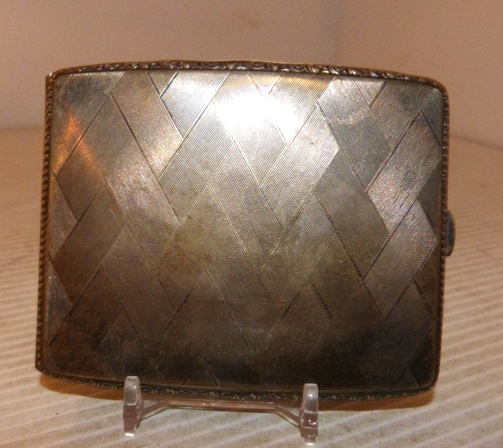 Antique German Cigarette Case Engraved M G V Concordia Hennef Singing Club Choir Antique German Cigarette Case Engraved M G V Concordia Hennef Singing Club Choir