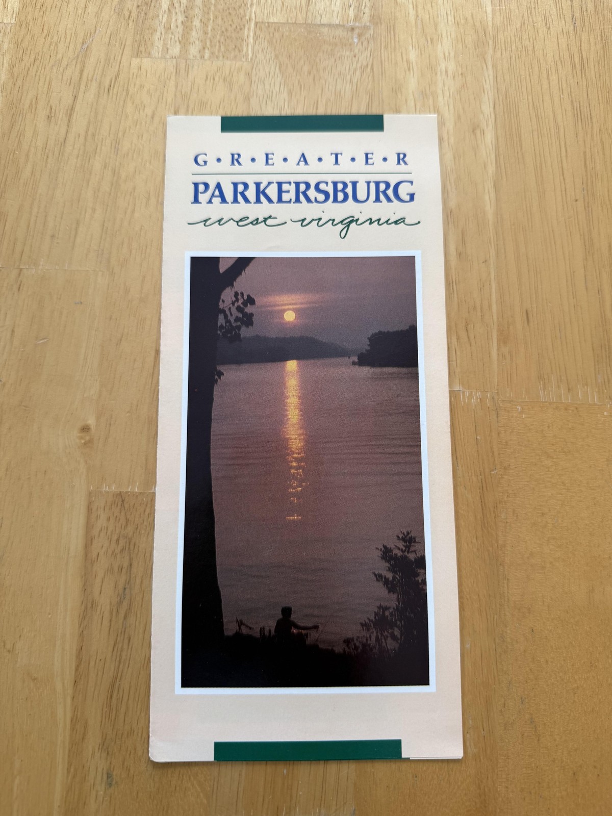 Vintage Greater Parkersburg West Virginia Travel Brochure Map Visitors Guide