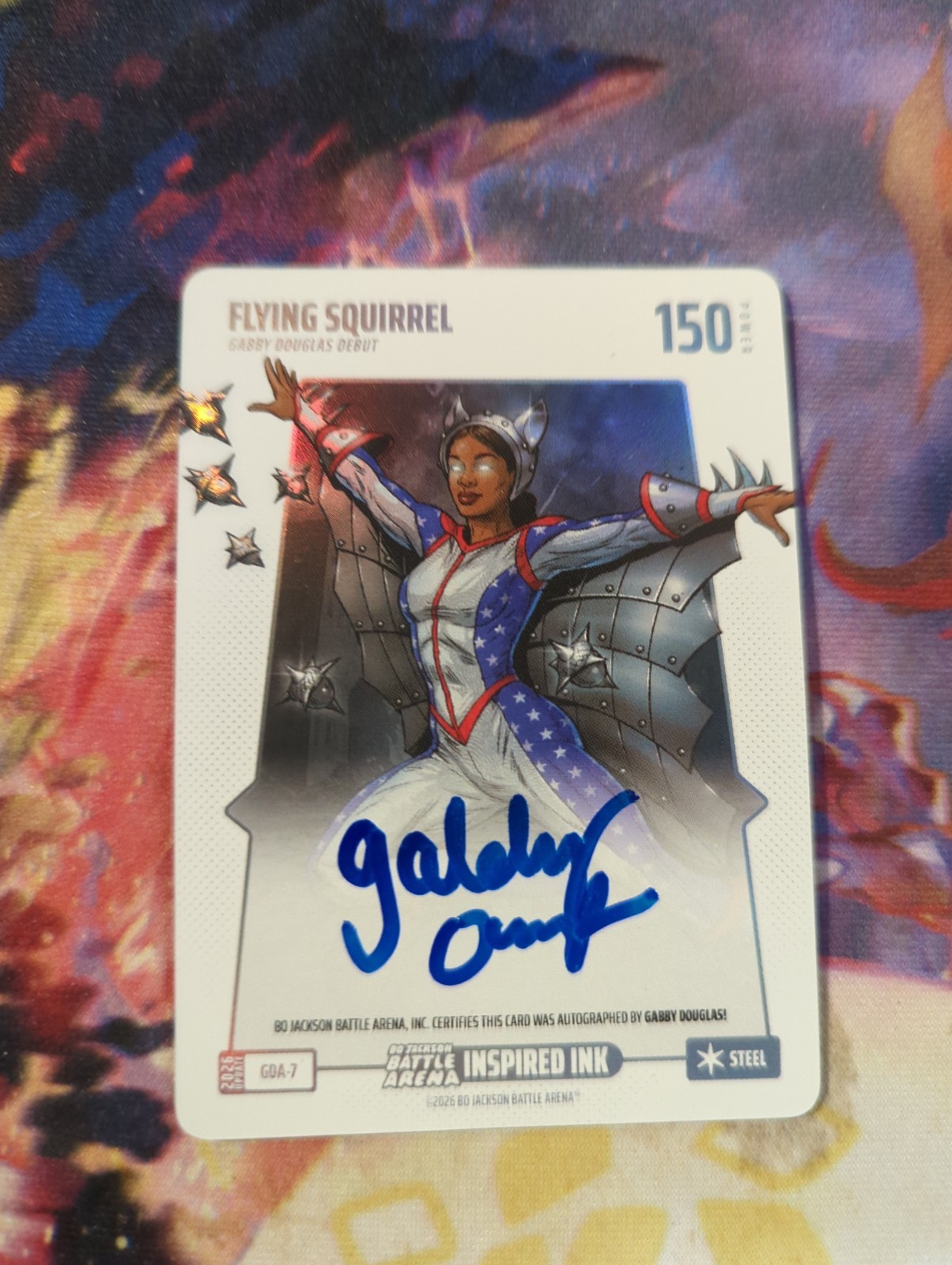 Bo Jackson Battle Arena 2026 Inspired Ink Steel Flying Squirrel Gabby Douglass 