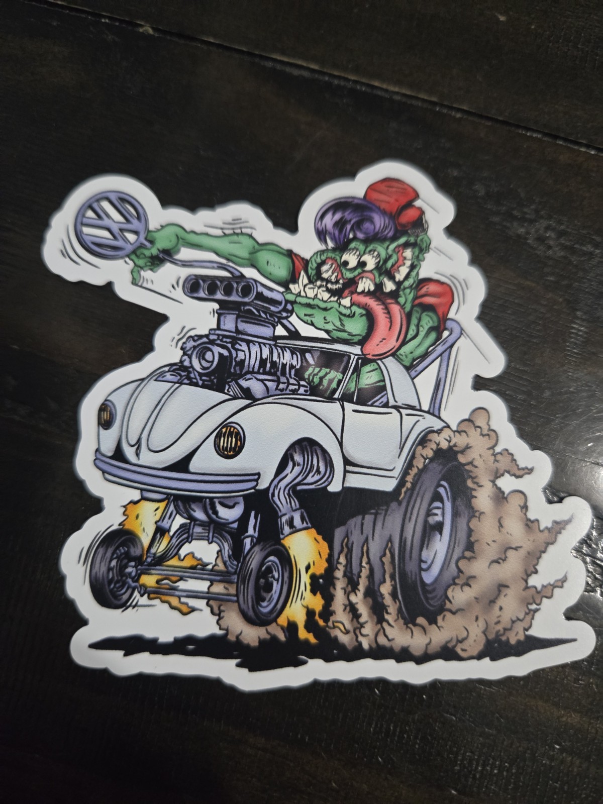 Bug STICKER - Muscle Car Monster Old School Ratfink Rat Fink classic Bug STICKER - Muscle Car Monster Old School Ratfink Rat Fink classic