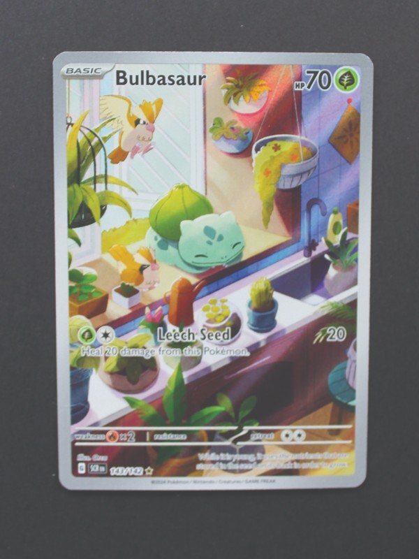 Bulbasaur 143/142 - Stellar Crown Pokemon TCG - LP