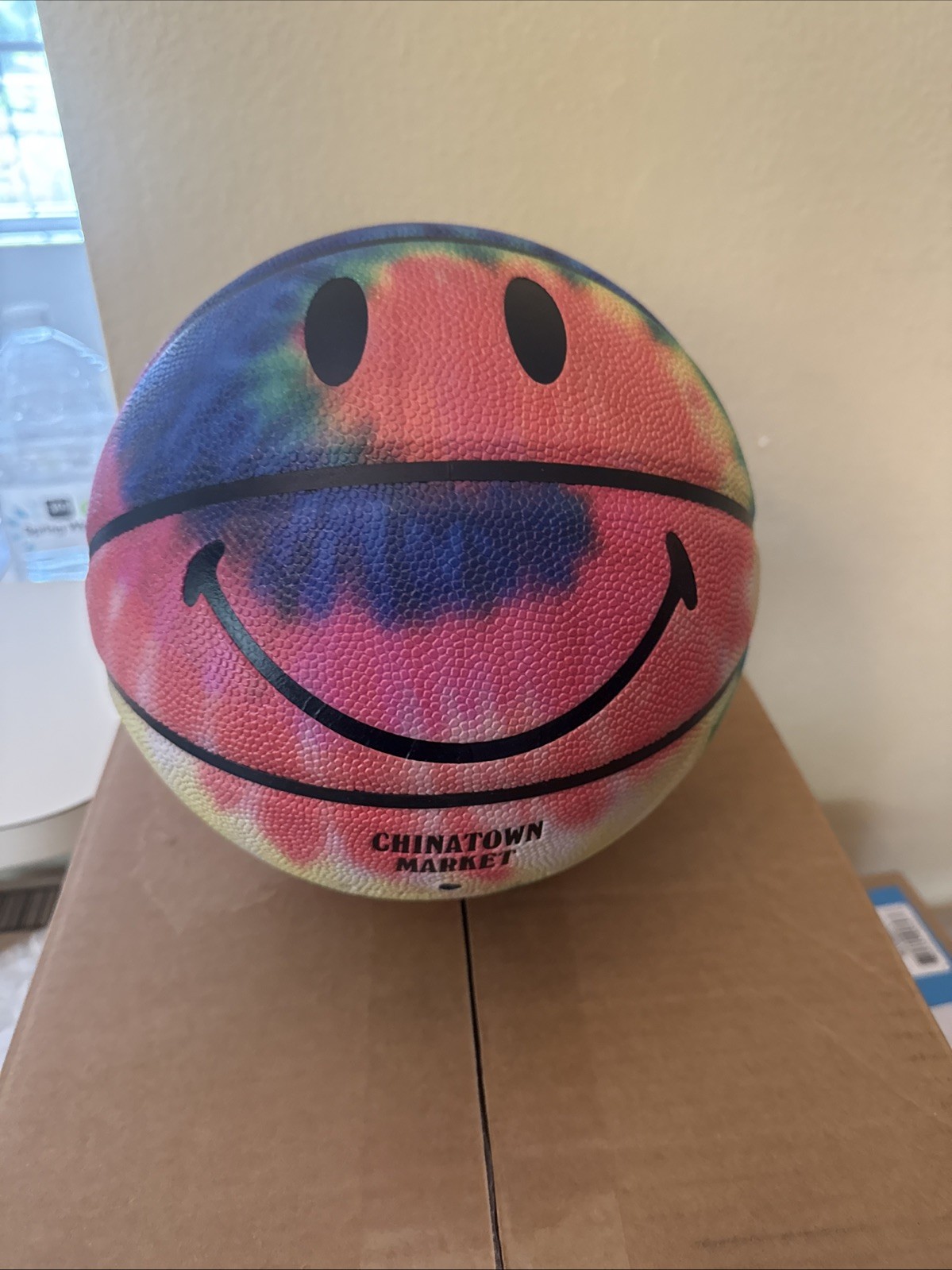 Chinatown Market Smiley Tie-Dye Basketball Official Collab Smiley (No Box)