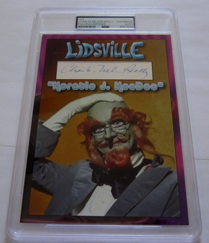 Charles Nelson Reilly signed autographed PSA custom 5x7  Hoodoo on  Lidsville