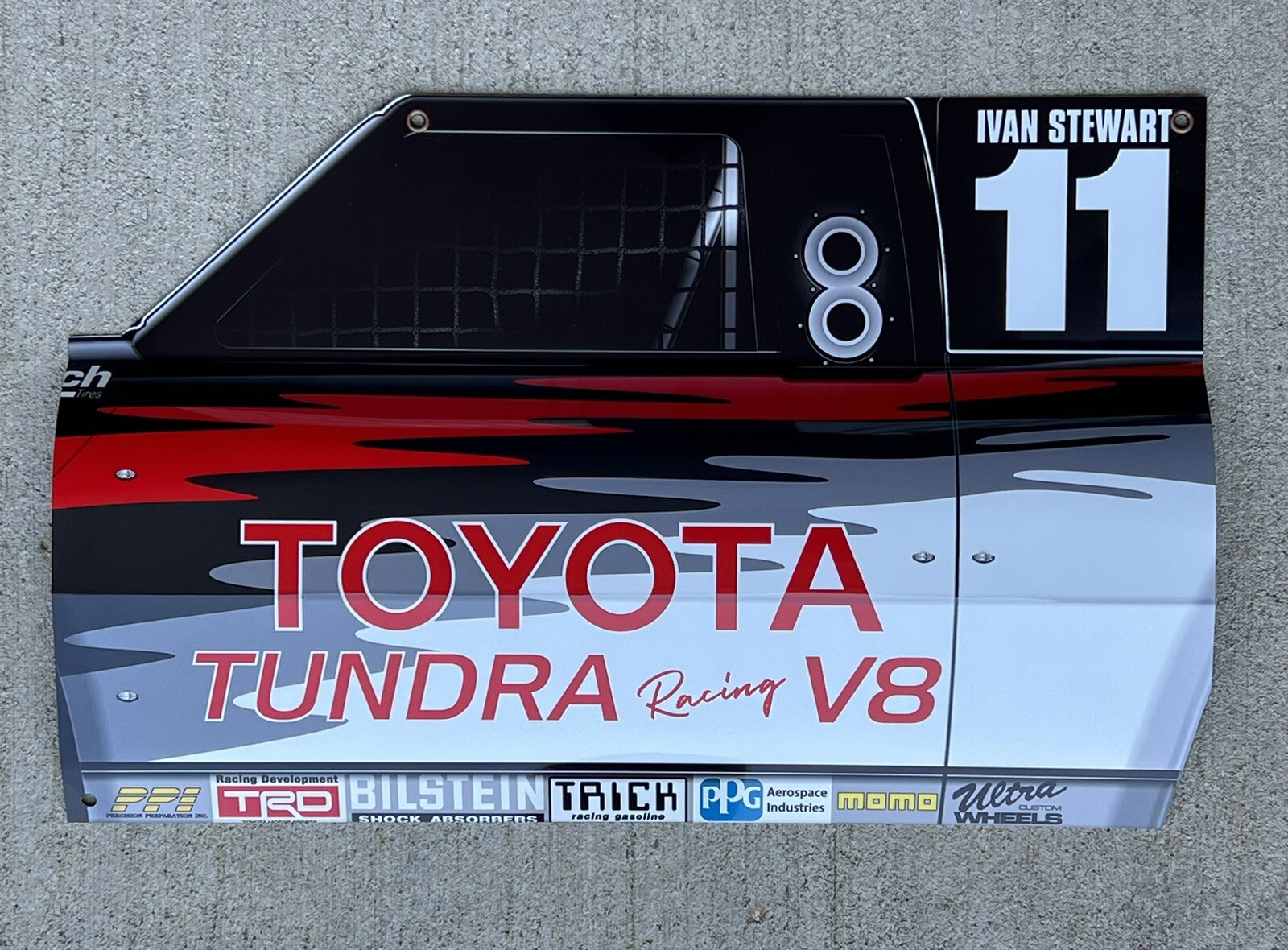 WOW Ivan Stewarts PPI 015 Toyota Tundra Baja 500 Door Style Sign WOW Ivan Stewarts PPI 015 Toyota Tundra Baja 500 Door Style Sign