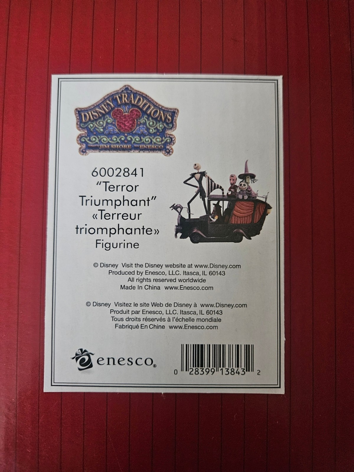 Disney Traditions Terror Triumphant figurine #6002841 Nightmare Before Xmas NIB Disney Traditions Terror Triumphant figurine #6002841 Nightmare Before Xmas NIB