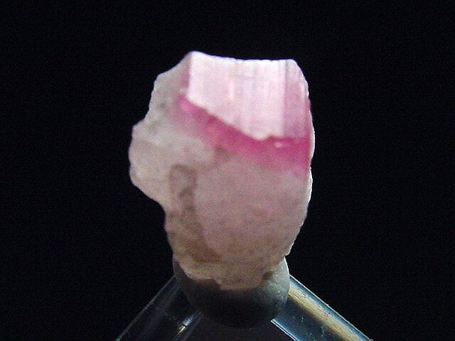 Pezzottaite Crystal 8mm Rare Madag. (3602t)