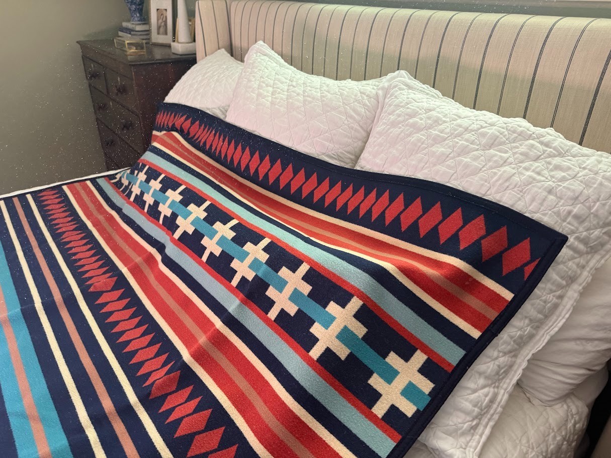Vintage Pendleton American Indian College Fund Blanket \