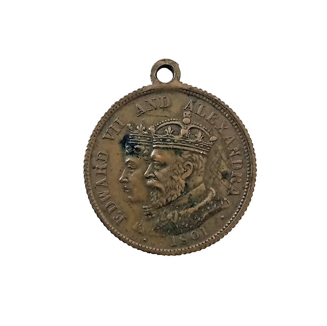 Antique 1901 Glasgow International Exhibition Medal